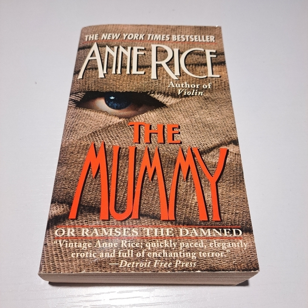 The Mummy by Anne Rice Paperback Book